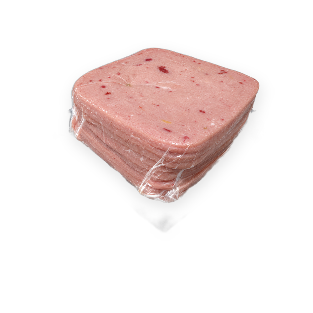 Jamón Económico · Calimás, reverso del empaque