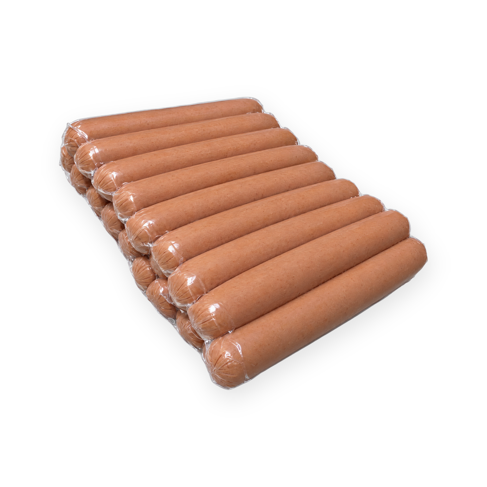 Salchicha Jumbo · Cunit, reverso del empaque