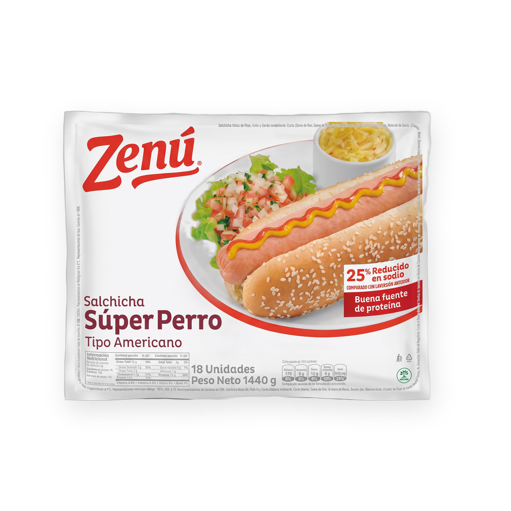 Salchicha Americana · Zenú