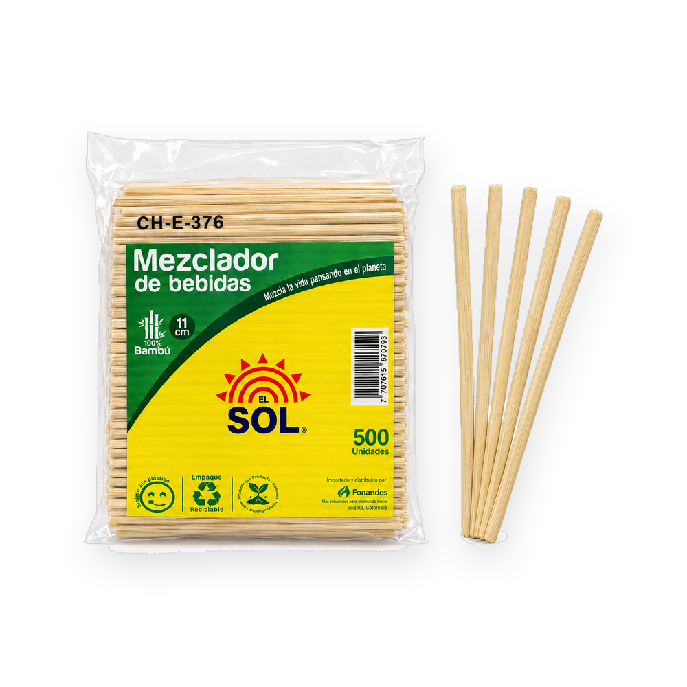 Mezclador de bambú · El Sol