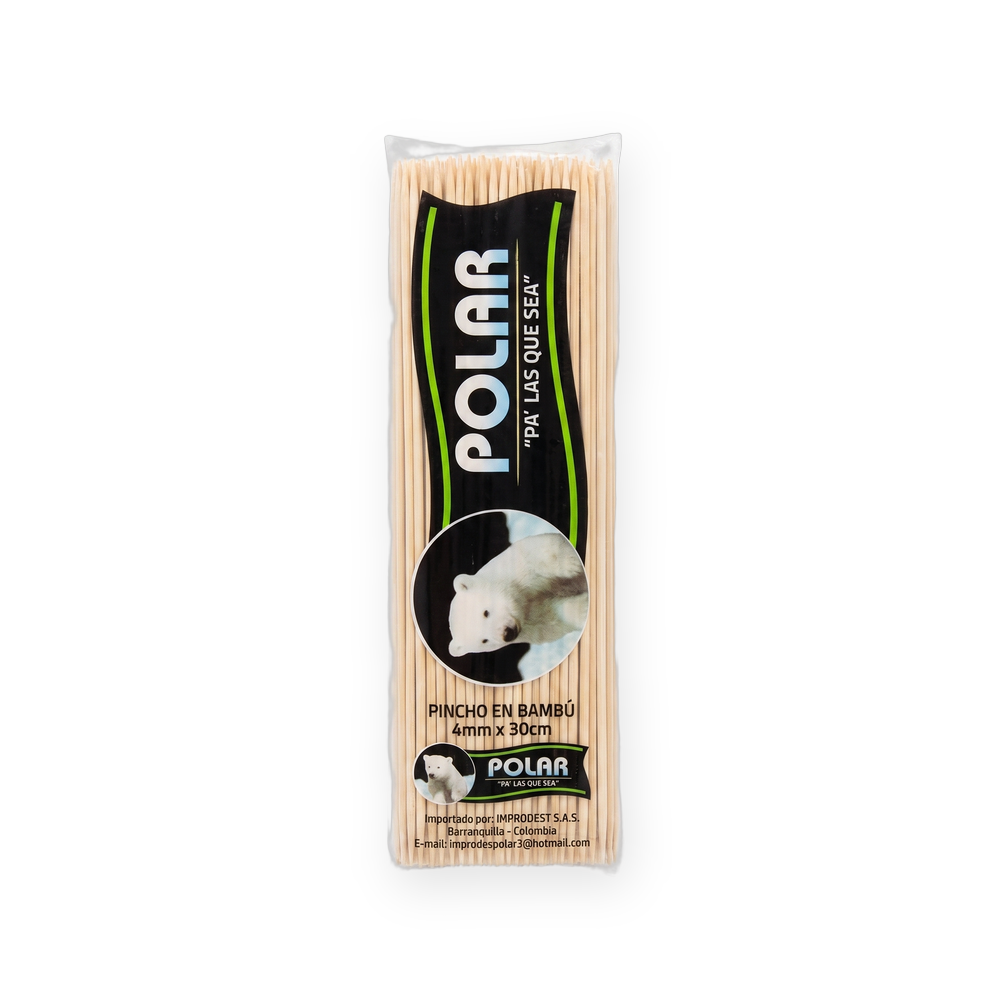 Palo chuzo bambú 30 cm · Polar