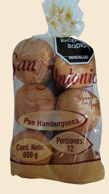 Pan Hamb baby de 600g · San Antonio