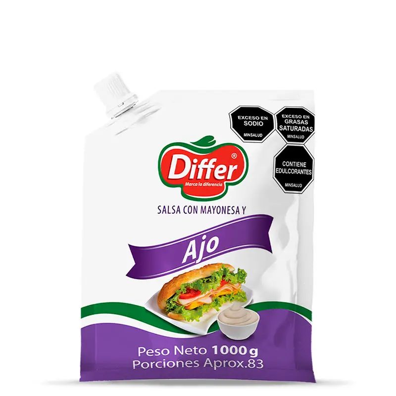 Salsa de Ajo Bolsa · Differ